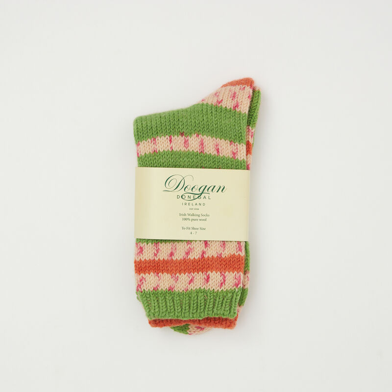 Fair Isle Ladies Socks Ireland Flag